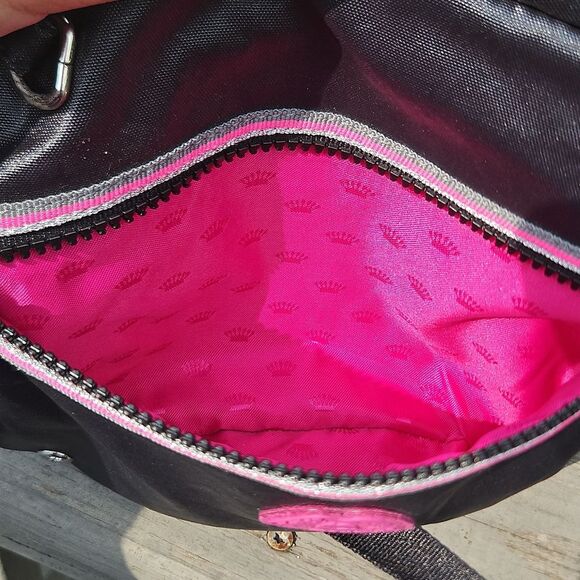 Juicy Couture Black & Pink Crossbody Bag | Excellent Condition - Picture 7 of 10